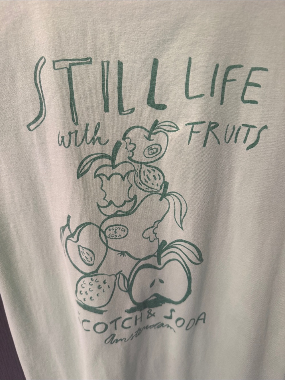 Scotch & Soda UNISEX Kids Mint Green Logo Short Sleeve Tee - Picture 15 of 17